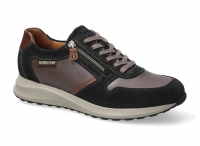 chaussure mephisto lacets dino bleu